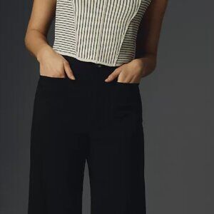 #1 Selling Anthropologie - The Colette Cropped Wide-Leg Pants by Maeve-